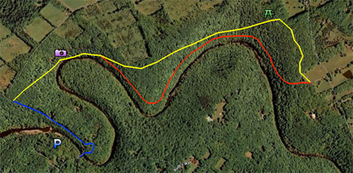 Ridge Hike Map