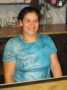 Olga, owner of Ristorante El Mariachi