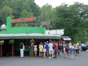 Hot Dog Johnny is a landmark on your route home on Rt. 46 in Buttzville.