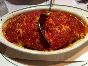 The velvety-smooth eggplant parmesan was a revelation.