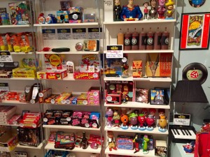 Candies, bobble-heads, and more